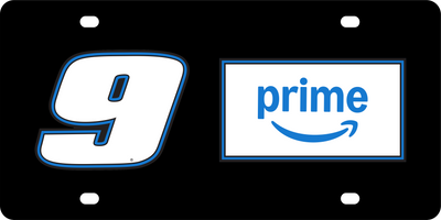 Chase Elliott Amazon Prime # & Sponsor Acrylic License Plate