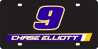 Chase Elliott NAPA # & Name Rail Acrylic License Plate