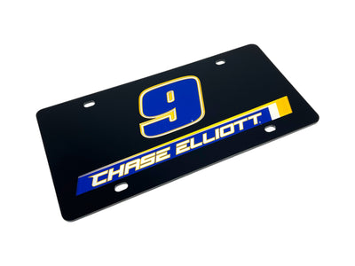 Chase Elliott NAPA # & Name Rail Acrylic License Plate