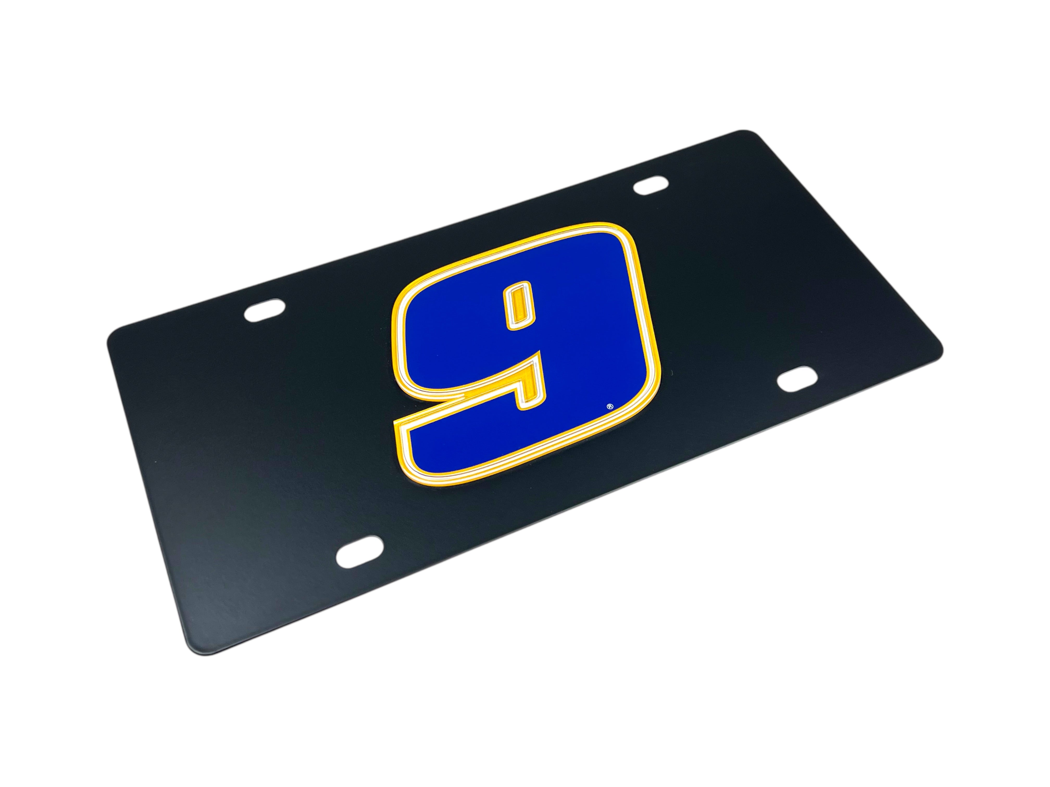 Chase Elliott NAPA # Only Carbon Steel License Plate