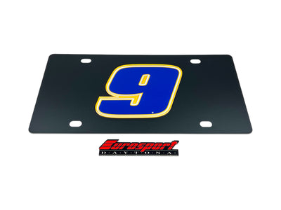 Chase Elliott NAPA # Only Carbon Steel License Plate