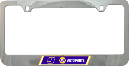 Chase Elliott NAPA # & Sponsor Chrome License Plate Frame