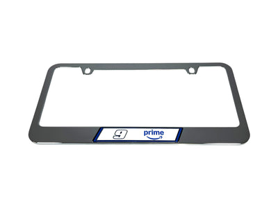 Chase Elliott Amazon Prime # & Sponsor Chrome License Plate Frame
