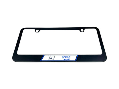 Chase Elliott Amazon Prime # & Sponsor Black License Plate Frame
