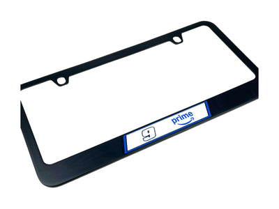 Chase Elliott Amazon Prime # & Sponsor Black License Plate Frame