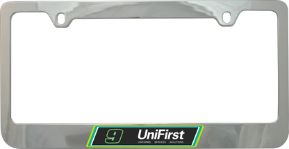 Chase Elliott UniFirst # & Sponsor Chrome License Plate Frame
