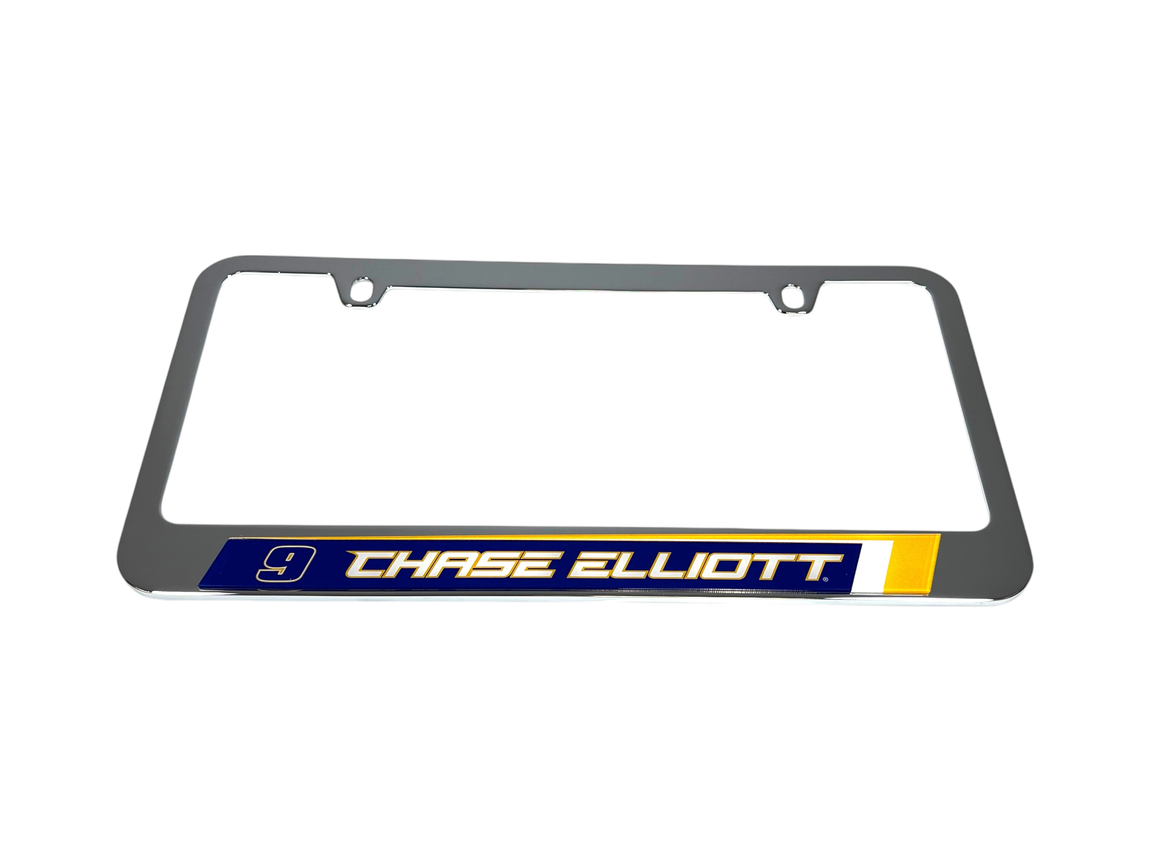 Chase Elliott NAPA # & Name Rail Chrome License Plate Frame