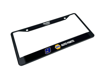 Chase Elliott NAPA # & Sponsor Black License Plate Frame