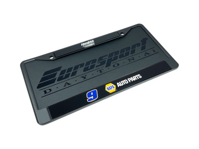 Chase Elliott NAPA # & Sponsor Black License Plate Frame