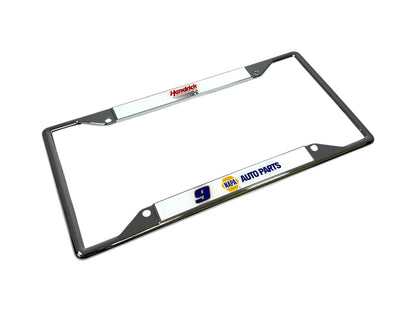 Chase Elliott NAPA # & Sponsor Chrome License Plate Frame
