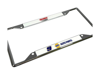 Chase Elliott NAPA # & Sponsor Chrome License Plate Frame