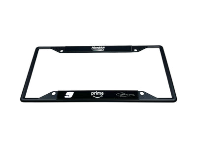 Chase Elliott Amazon Prime # & Sponsor Black License Plate Frame