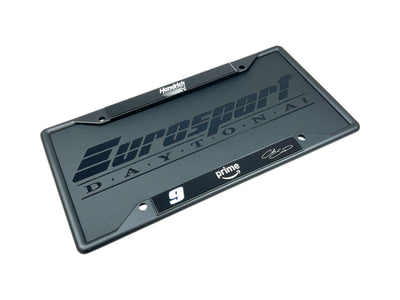 Chase Elliott Amazon Prime # & Sponsor Black License Plate Frame