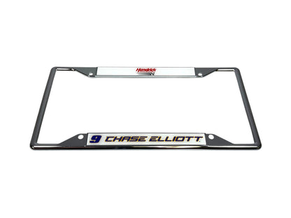 Chase Elliott NAPA # & Name Rail Chrome License Plate Frame