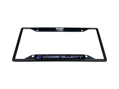 Chase Elliott NAPA # & Name Rail Black License Plate Frame