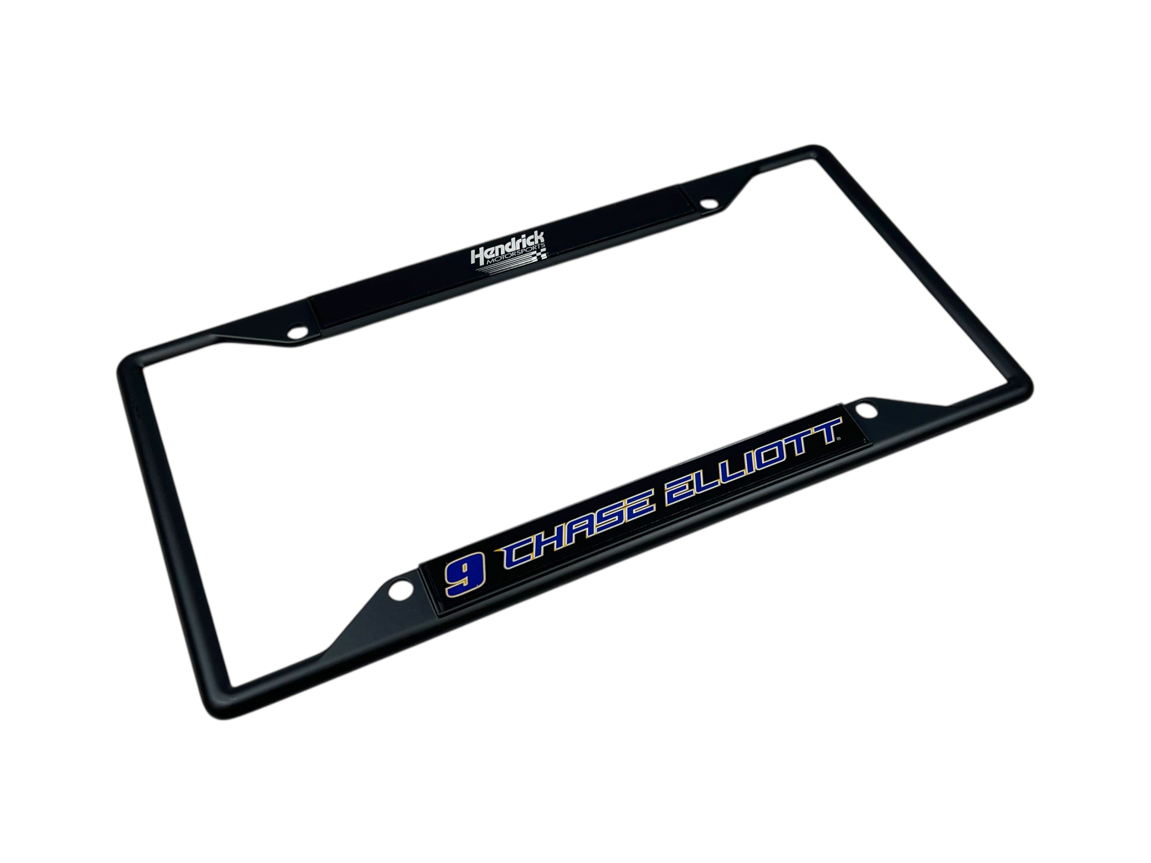 Chase Elliott NAPA # & Name Rail Black License Plate Frame