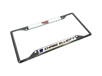Chase Elliott NAPA # & Name Rail Chrome License Plate Frame