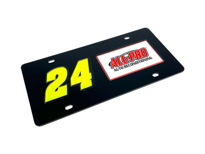 William Byron ALL-PRO # & Sponsor Acrylic License Plate