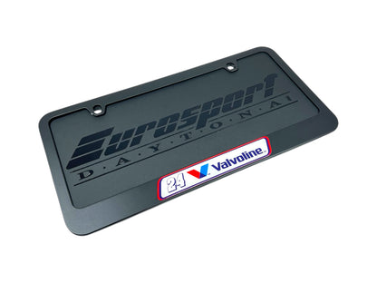 William Byron Valvoline # & Sponsor Black License Plate Frame
