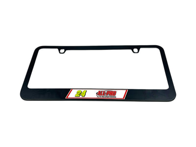 William Byron ALL-PRO # & Sponsor Black License Plate Frame