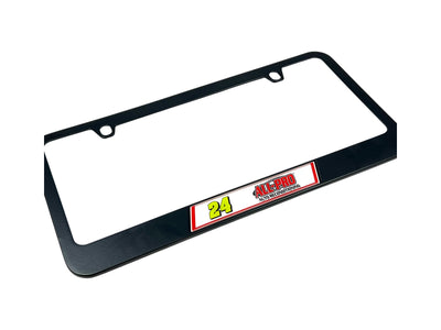 William Byron ALL-PRO # & Sponsor Black License Plate Frame