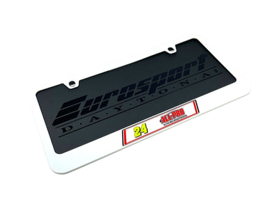 William Byron ALL-PRO # & Sponsor White License Plate Frame