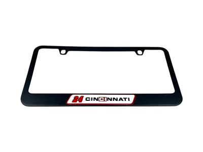 William Byron Cincinnati # & Sponsor Black License Plate Frame
