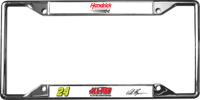 William Byron ALL-PRO # & Sponsor Chrome License Plate Frame