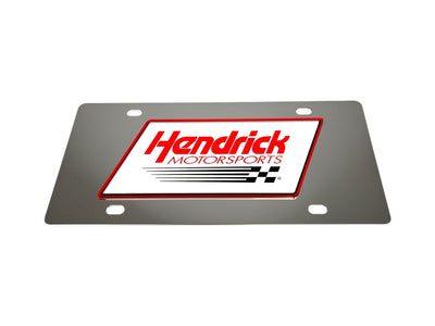 Hendrick Motorsports Stainless Steel License Plate