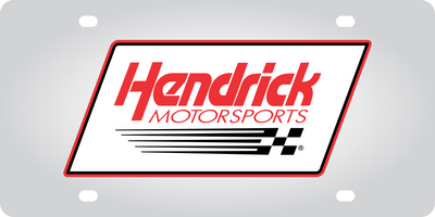 Hendrick Motorsports Stainless Steel License Plate
