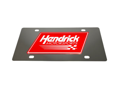 Hendrick Motorsports Stainless Steel License Plate