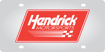 Hendrick Motorsports Stainless Steel License Plate