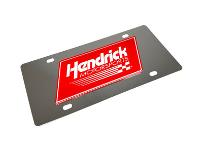 Hendrick Motorsports Stainless Steel License Plate