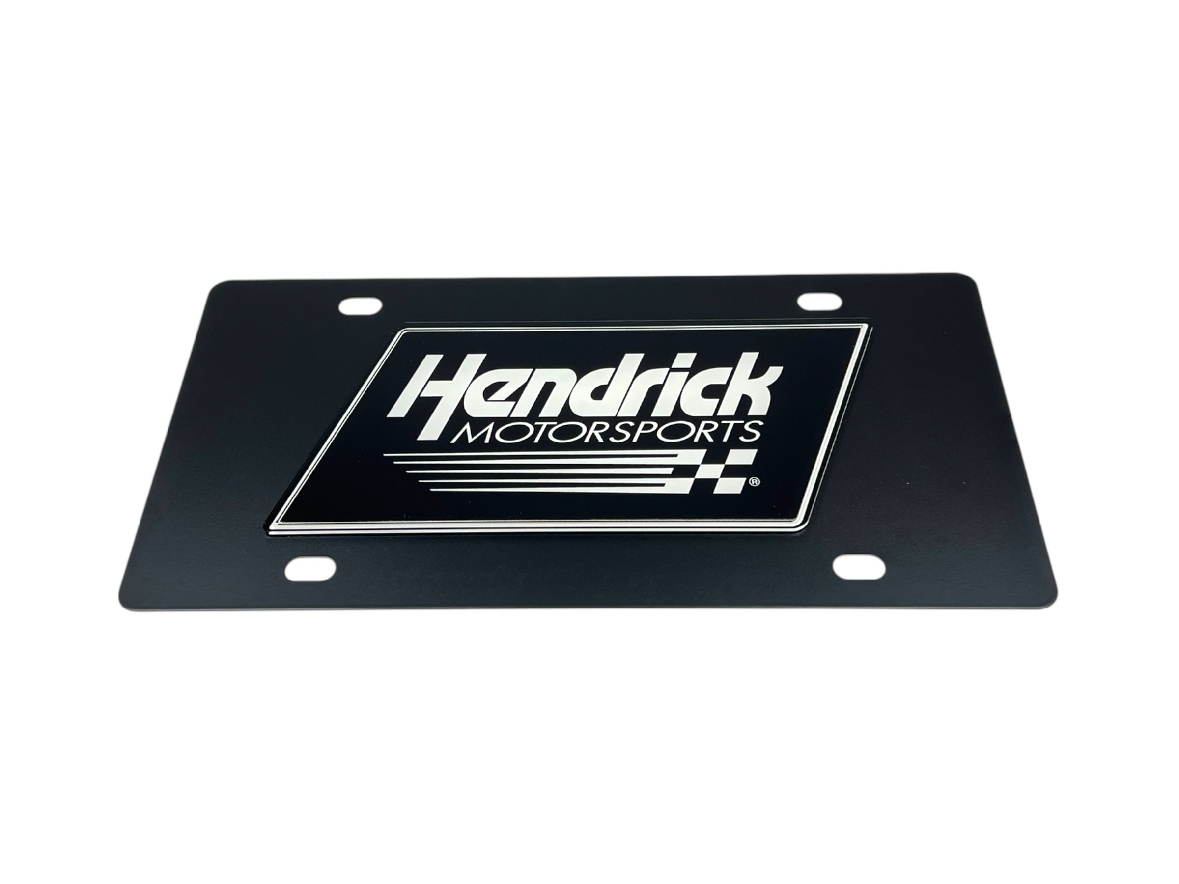 Hendrick Motorsports Carbon Steel License Plate