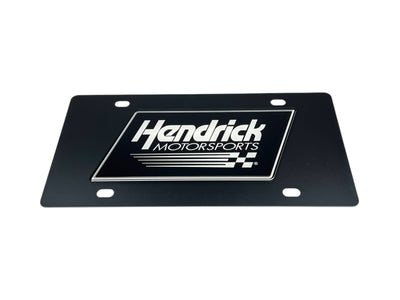 Hendrick Motorsports Carbon Steel License Plate