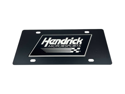 Hendrick Motorsports Carbon Steel License Plate