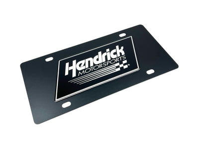 Hendrick Motorsports Carbon Steel License Plate