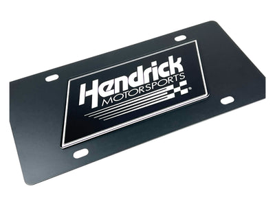 Hendrick Motorsports Carbon Steel License Plate