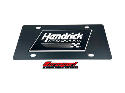 Hendrick Motorsports Carbon Steel License Plate