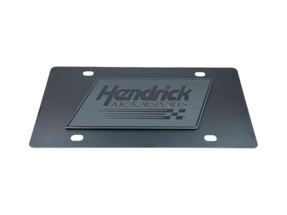 Hendrick Motorsports Carbon Steel License Plate