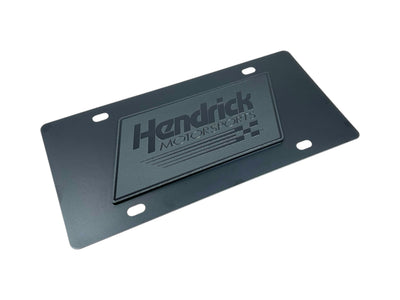 Hendrick Motorsports Carbon Steel License Plate