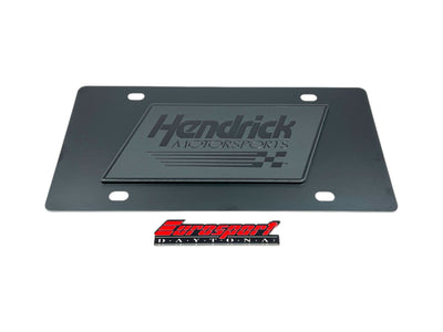 Hendrick Motorsports Carbon Steel License Plate