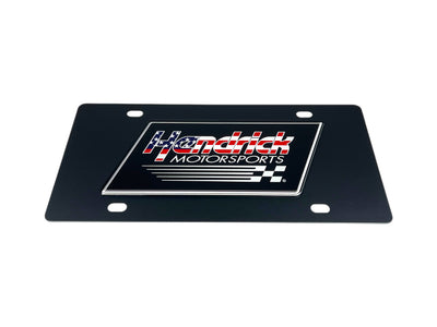 Hendrick Motorsports American Flag Carbon Steel License Plate