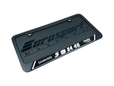Hendrick Motorsports Team Numbers Black License Plate Frame