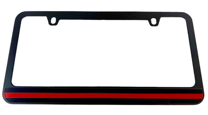 Thin Line Black License Plate Frame