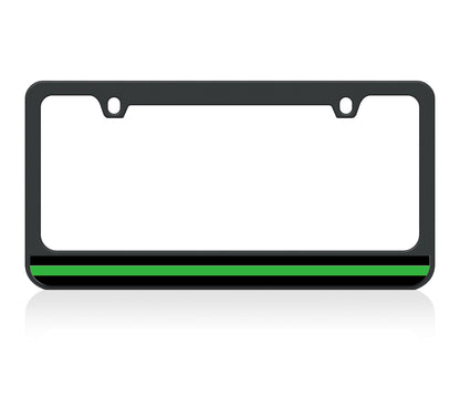 Thin Line Black License Plate Frame