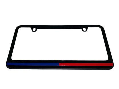 Thin Line Black License Plate Frame