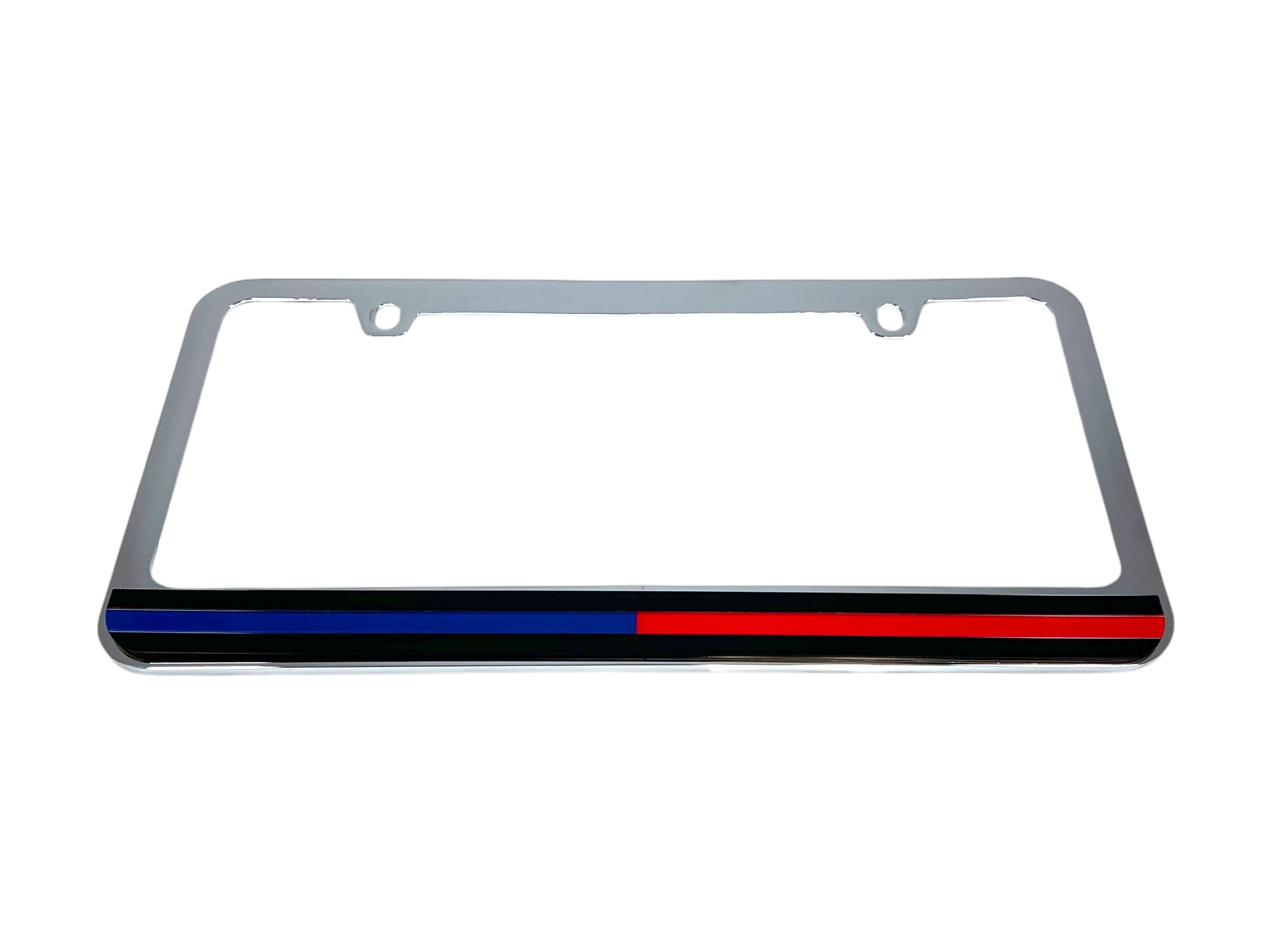 Thin Line Chrome License Plate Frame