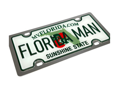 Florida Man Florida State License Plate