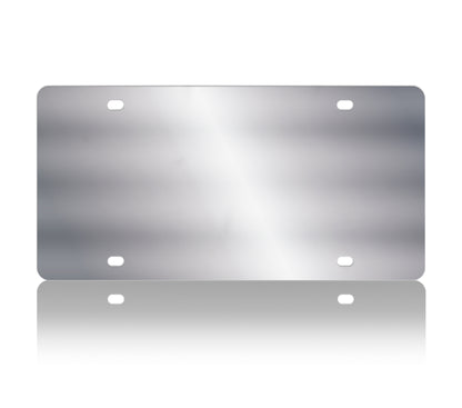 Stainless Steel License Plate Blank